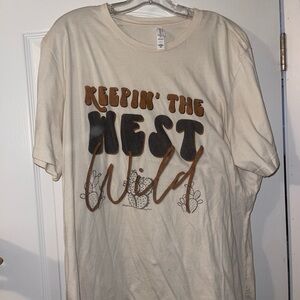 Bella Canvas Cream Graphic Tee